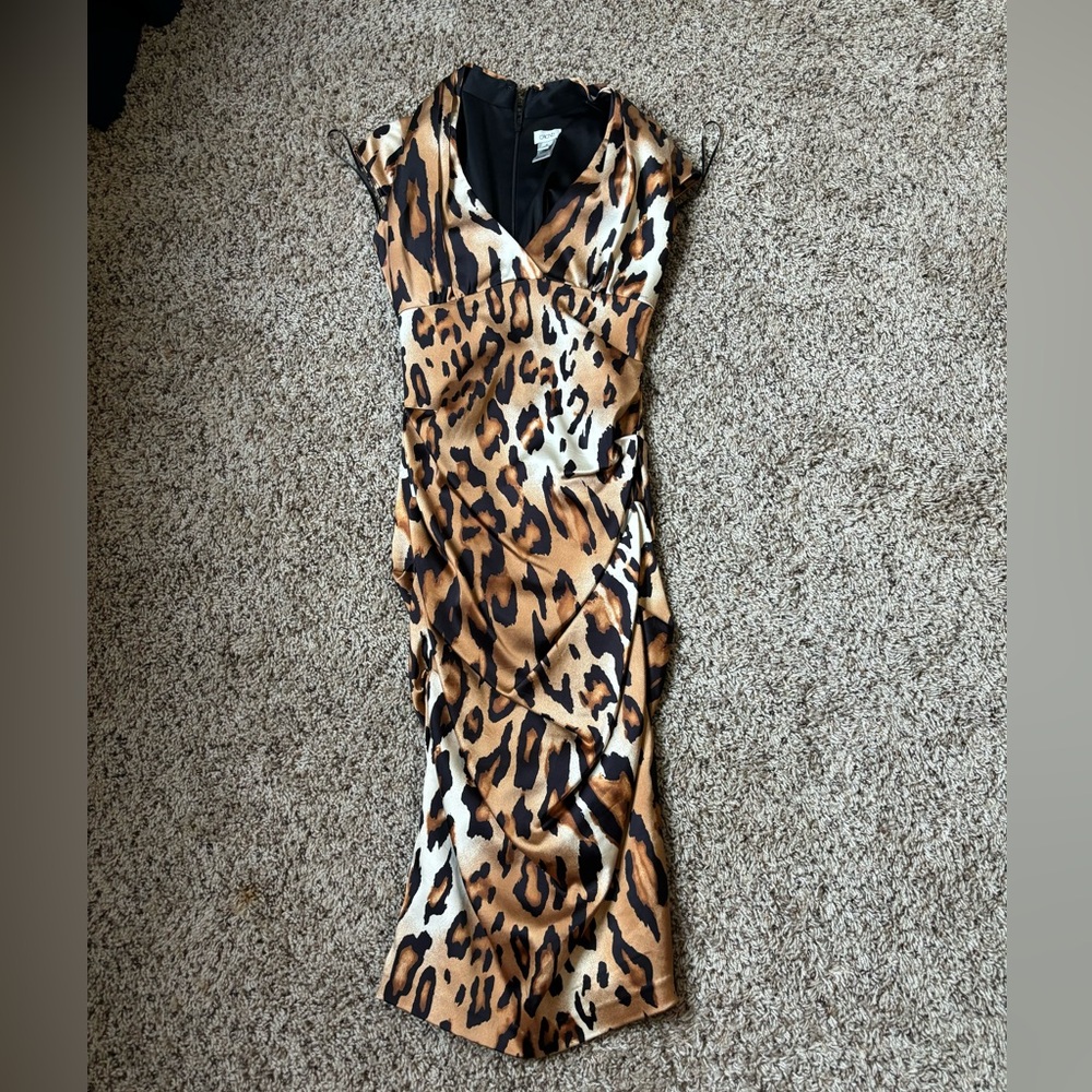 Cheetah dress small